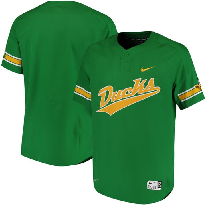 male oregon ducks green ncaa 2017 all mid season premier baseball jersey