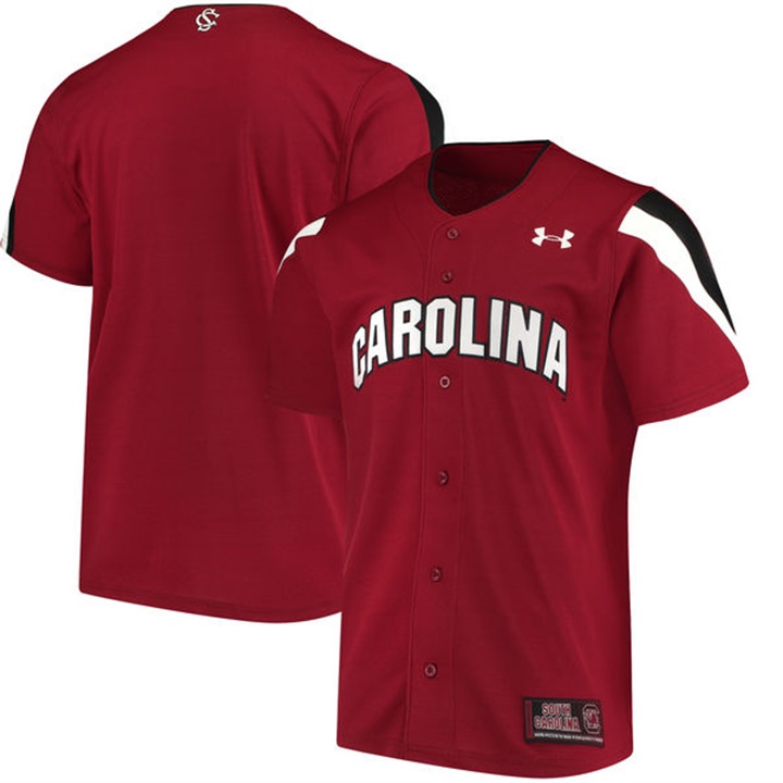 male south carolina gamecocks garnet 2017 ncaa baseball tournament team performance jersey