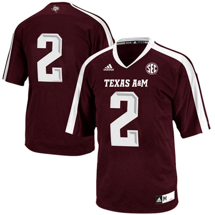 male texas a&m aggies maroon 2 ncaa football jersey