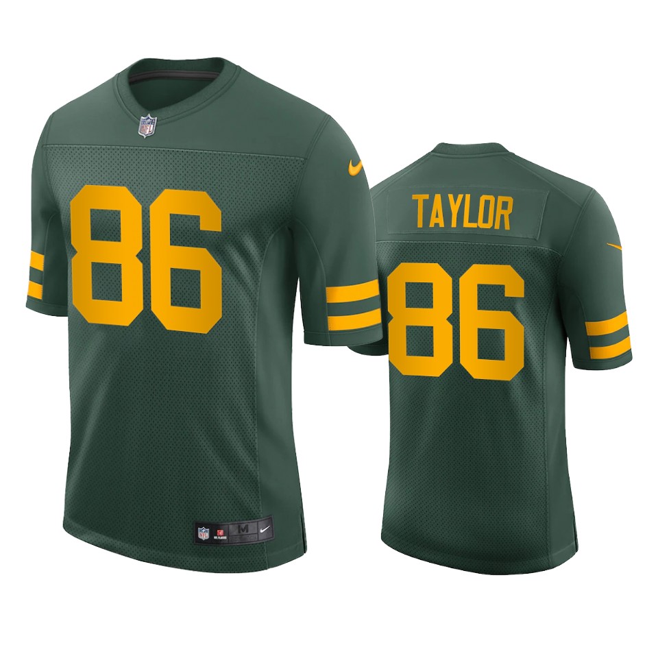 malik taylor packers green vapor jersey