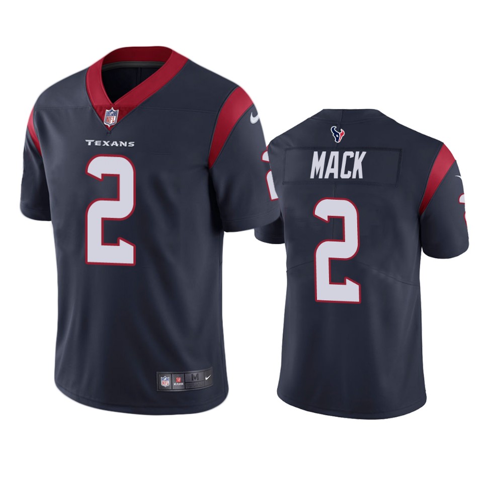 marlon mack texans jersey navy vapor limited