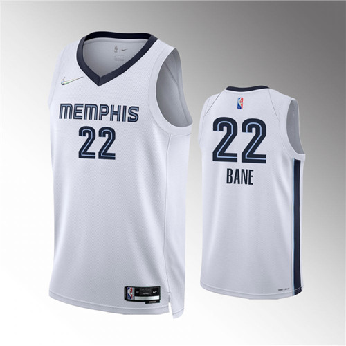 memphis grizzlies desmond bane white swingman 2021-22 jersey 