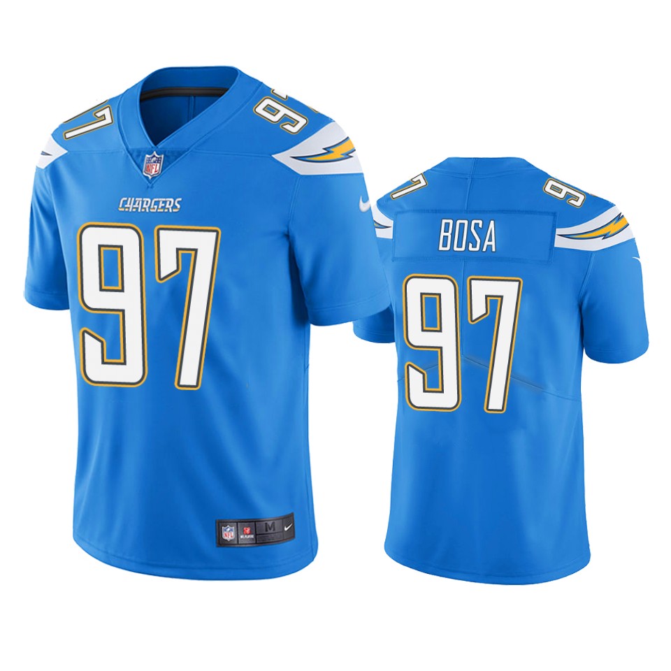 men's chargers joey bosa light blue vapor jersey