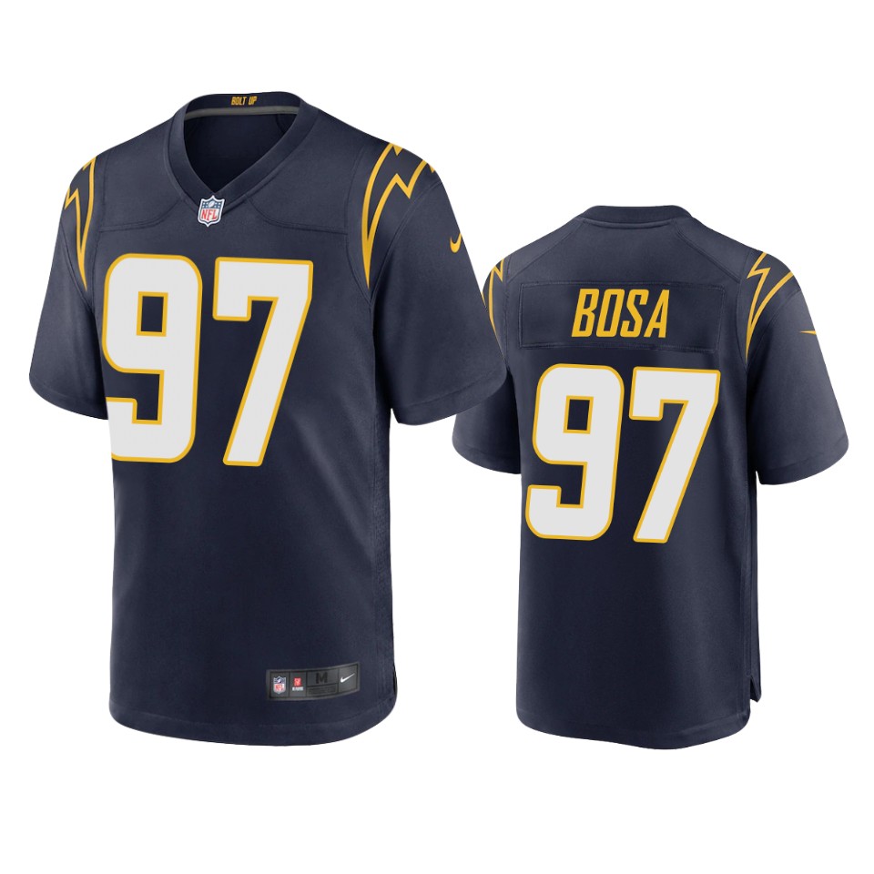 men's chargers joey bosa navy 2020 game jersey