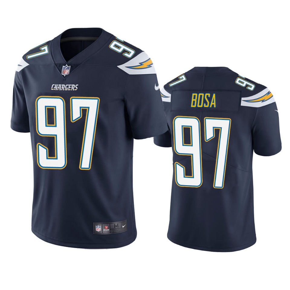 men's chargers joey bosa navy vapor jersey