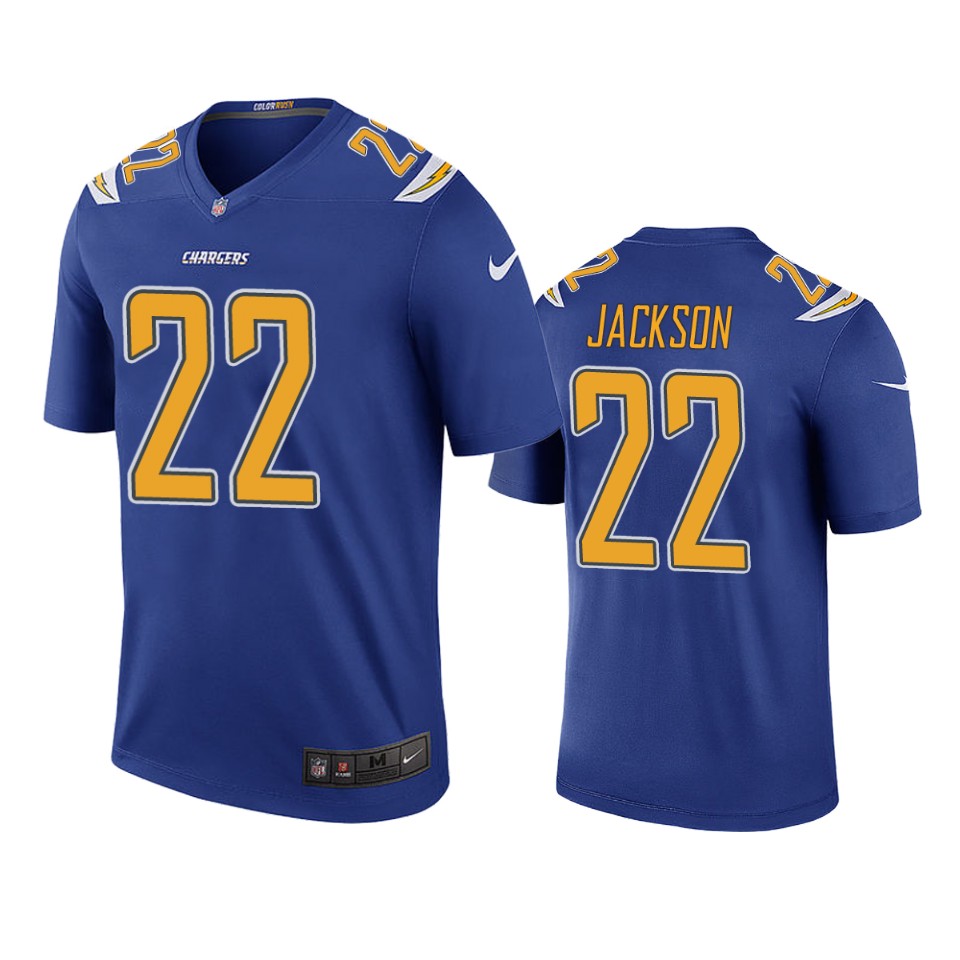 men's color rush legend chargers justin jackson royal jersey