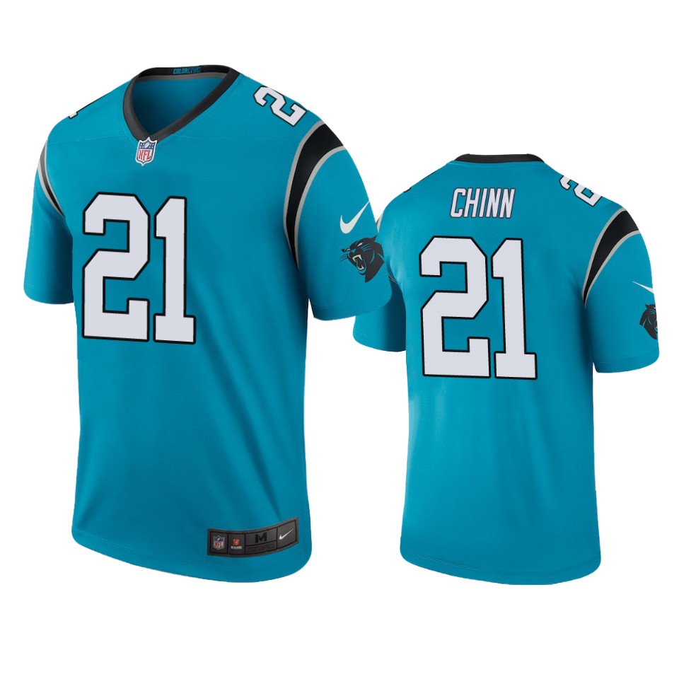 men's color rush legend panthers jeremy chinn blue jersey