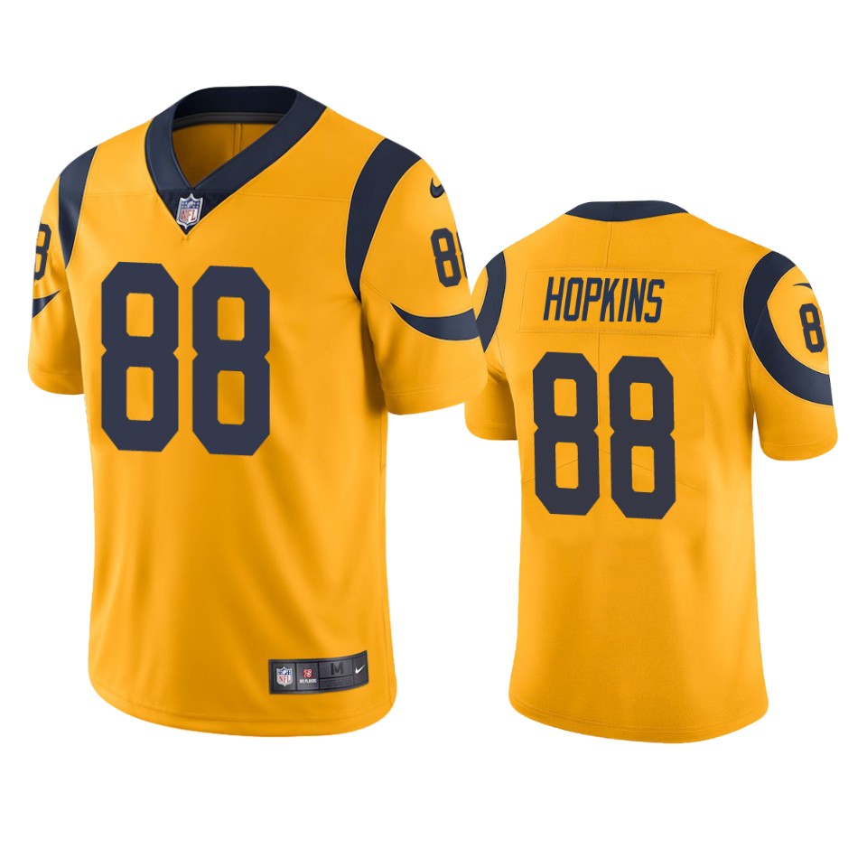 men's color rush limited brycen hopkins rams gold jersey