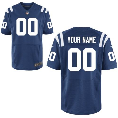 men's indianapolis colts customized elite team color jerseys