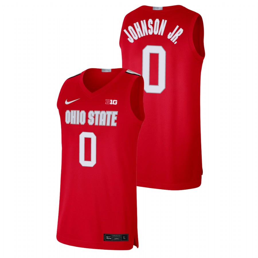 men's ohio state buckeyes meechie johnson jr. basketball alumni limited scarlet jersey