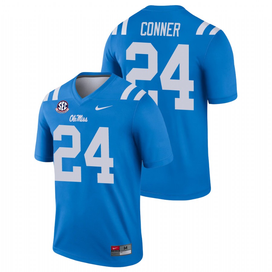 men's ole miss rebels snoop conner alternate legend college football blue jersey