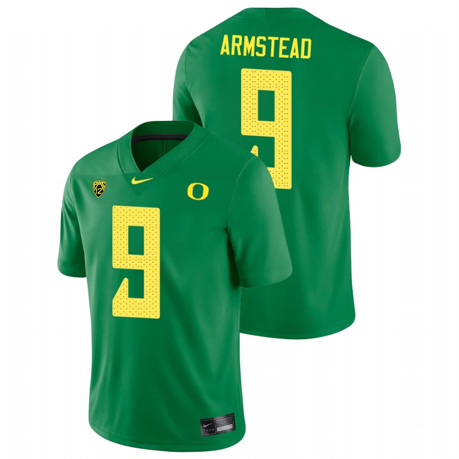 men's oregon ducks arik armstead green college football game jersey