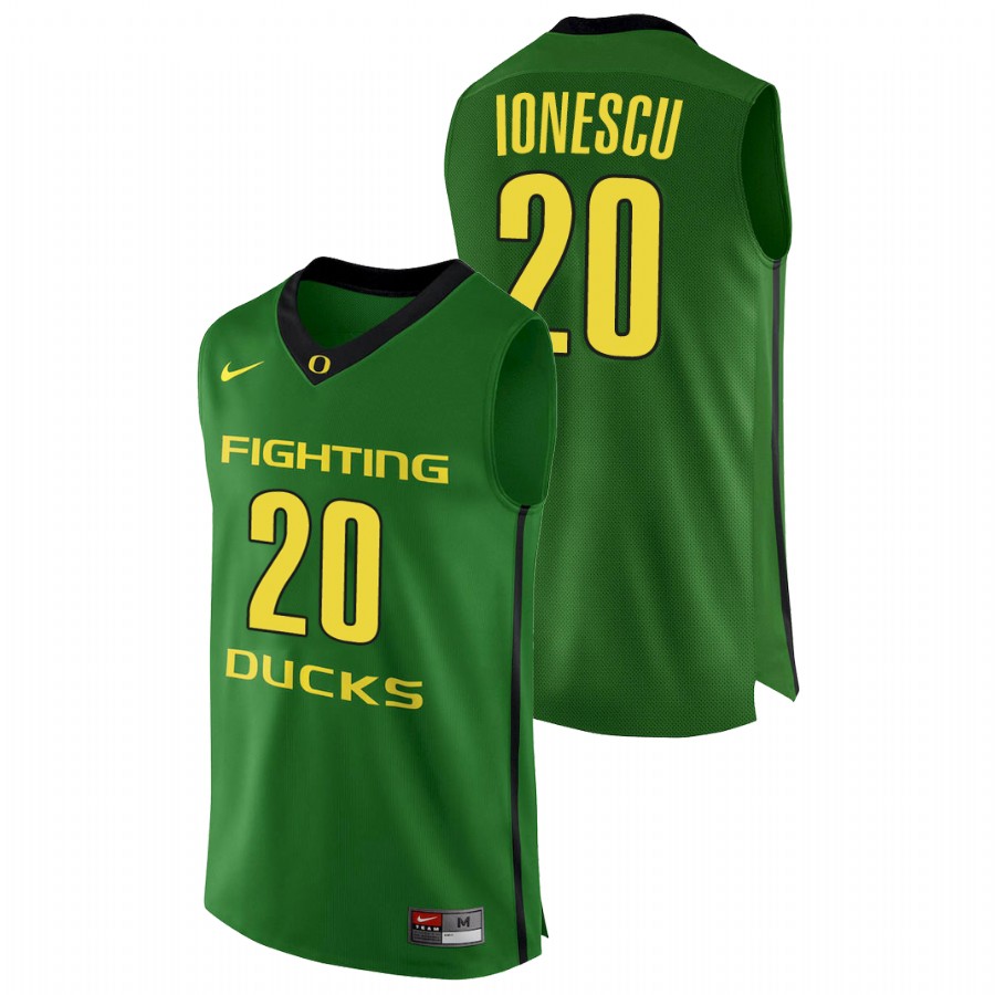 men's oregon ducks sabrina ionescu college basketball authentic green jersey