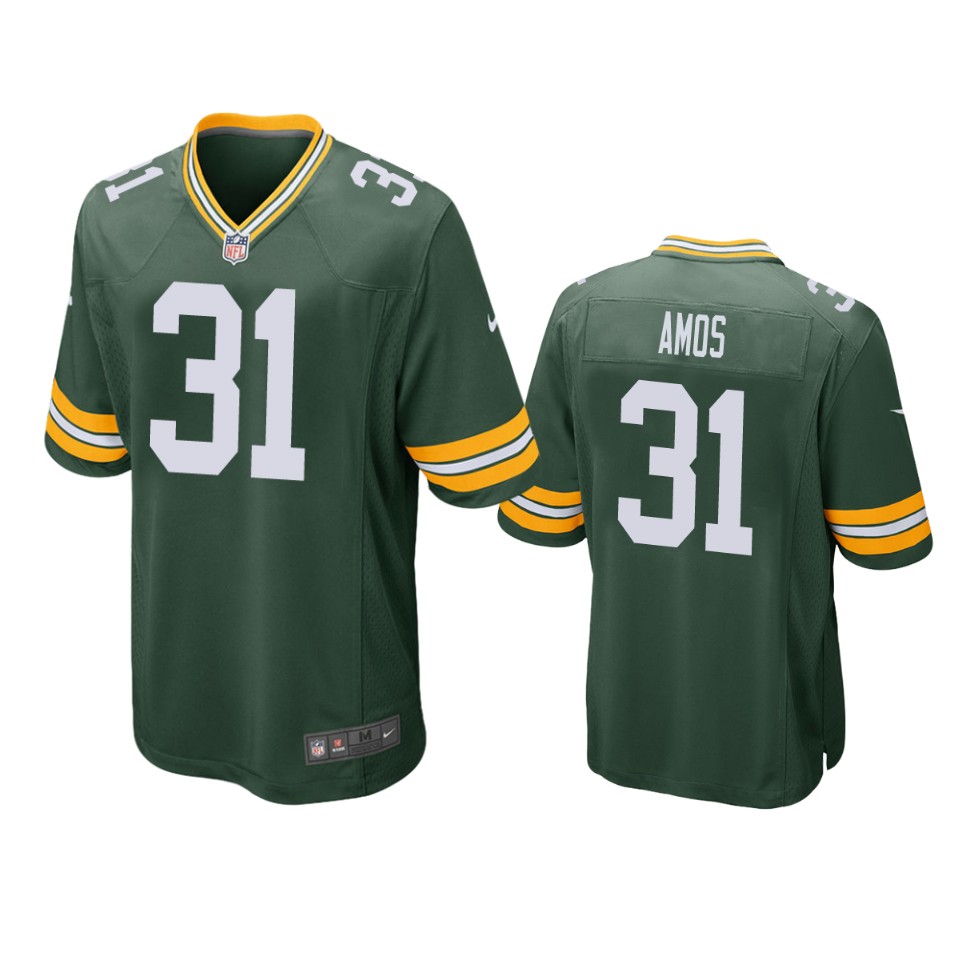 men's packers adrian amos green game jersey
