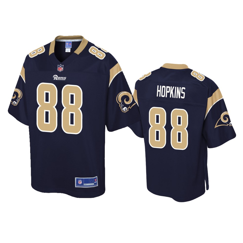 men's rams brycen hopkins navy pro line jersey
