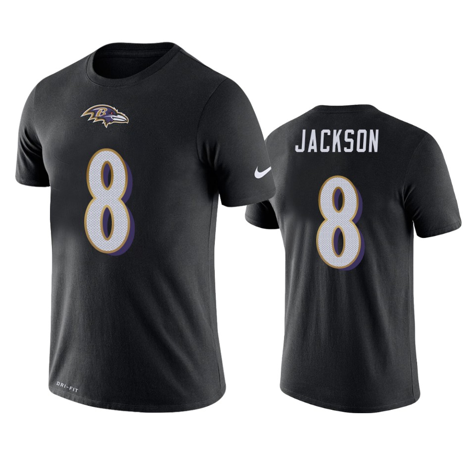 men's ravens lamar jackson black player pride 3.0 t shirt