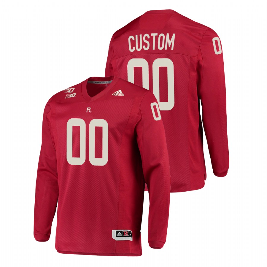 men's-rutgers-scarlet-knights-custom-scarlet-college-football-long-sleeve-jersey
