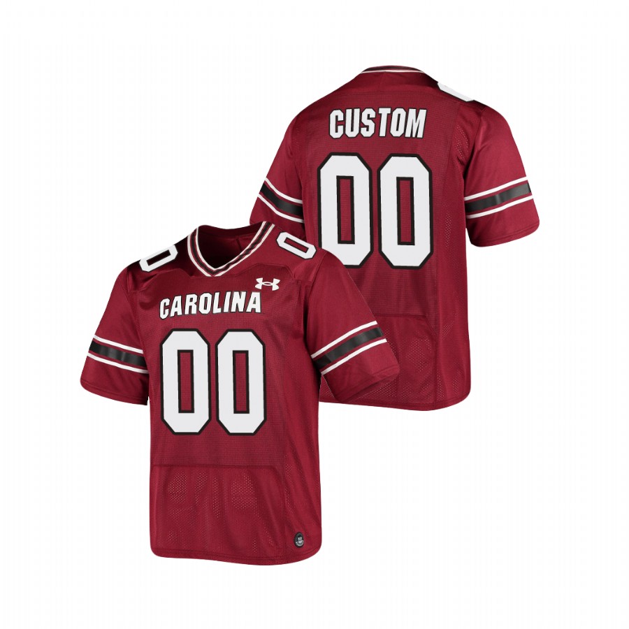 men's south carolina gamecocks custom garnet replica football jersey