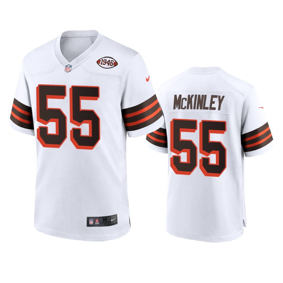 men's takkarist mckinley browns white alternate game 1946 collection jersey