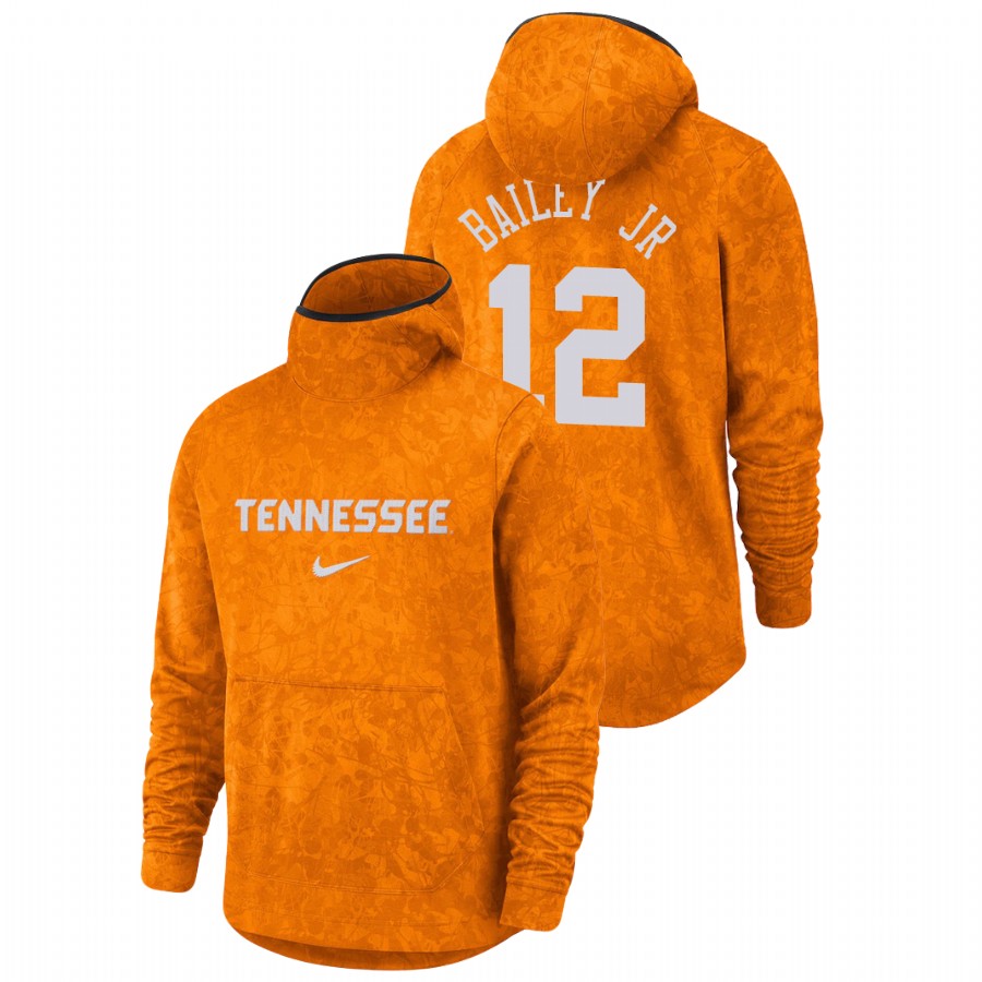 men's tennessee volunteers victor bailey jr. team logo pullover tennessee orange basketball spotlight hoodie