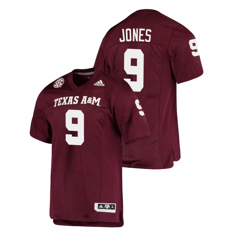 men's texas a&m aggies hezekiah jones maroon alumni football game jersey