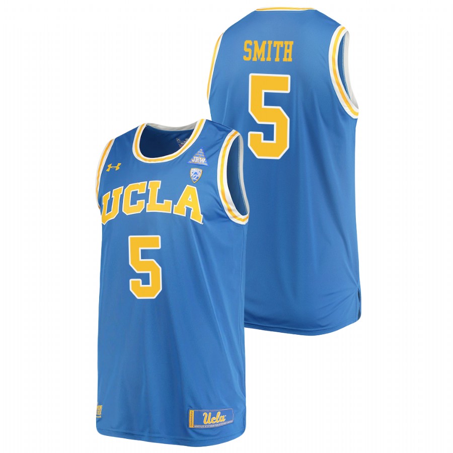 men's ucla bruins chris smith 2021 replica performance college basketball blue jersey