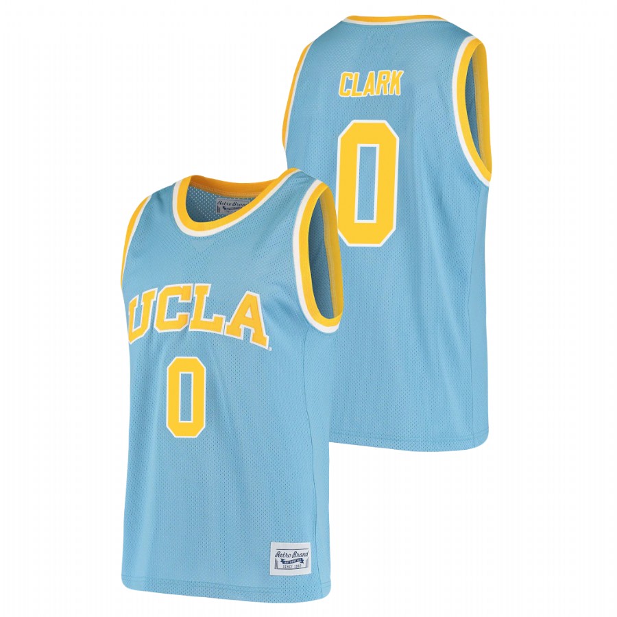 men's ucla bruins jaylen clark 2021 original retro alumni basketball blue jersey