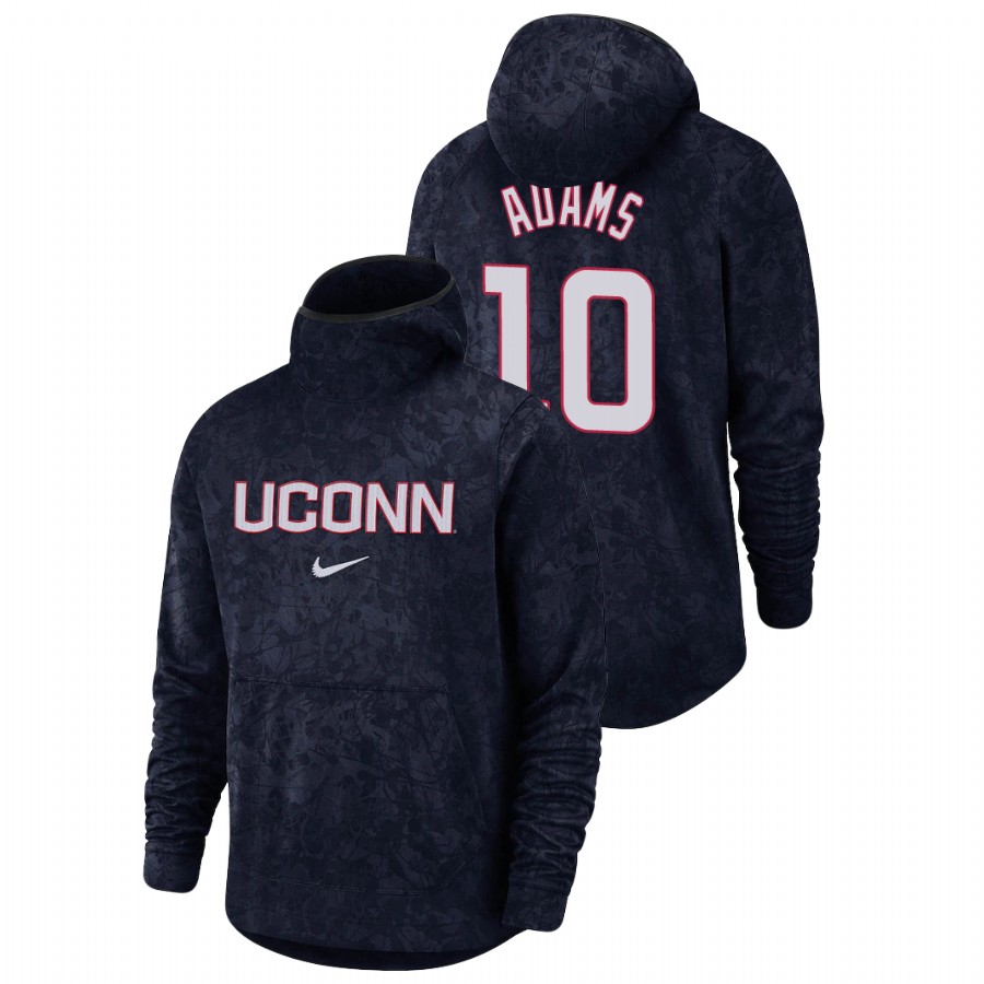 men's uconn huskies brendan adams team logo pullover navy basketball spotlight hoodie