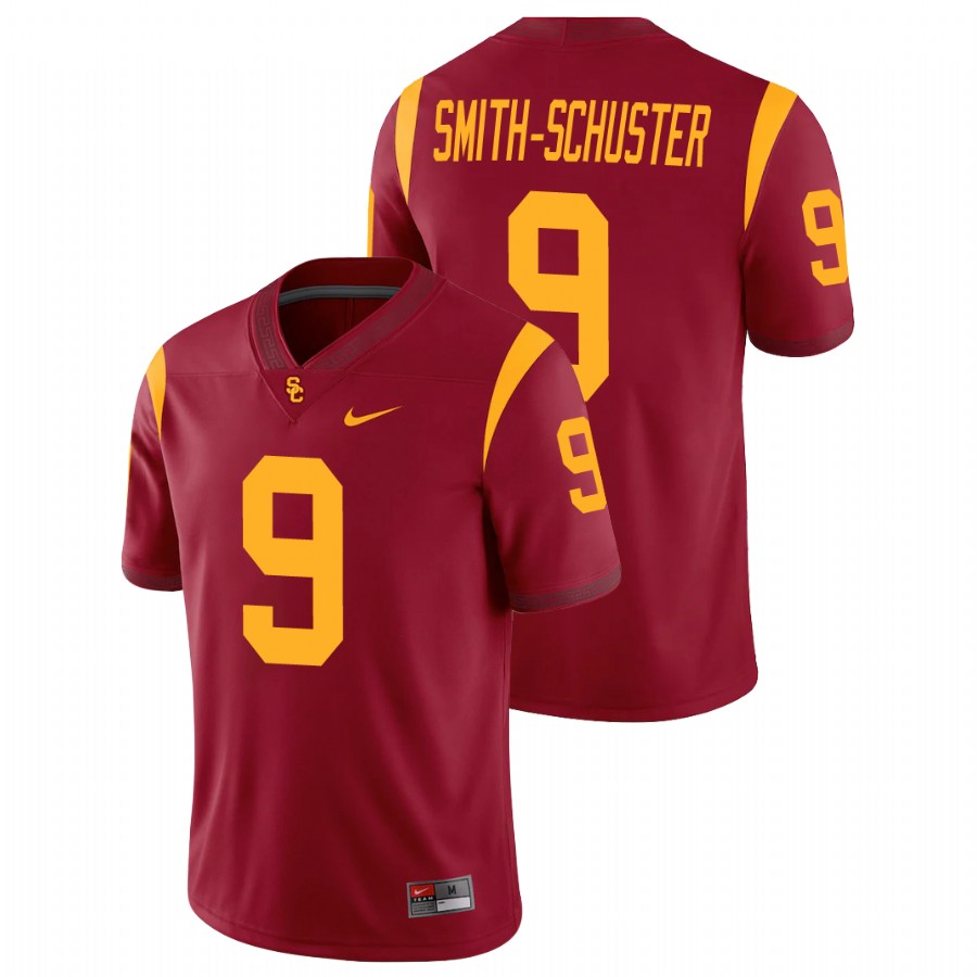men's usc trojans juju smith schuster cardinal college football alumni player game jersey