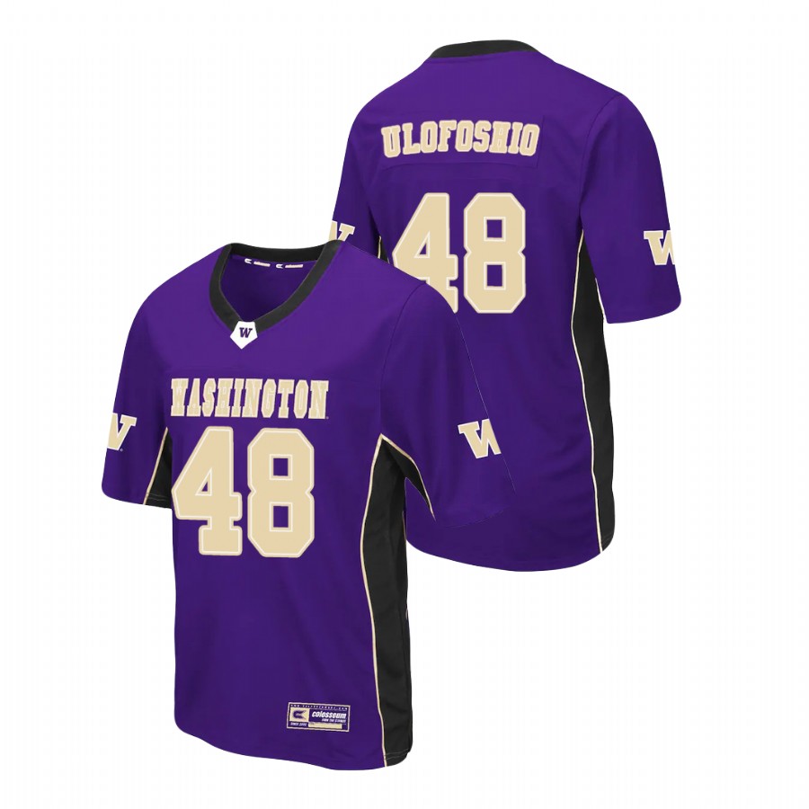 men's washington huskies edefuan ulofoshio purple max power football jersey