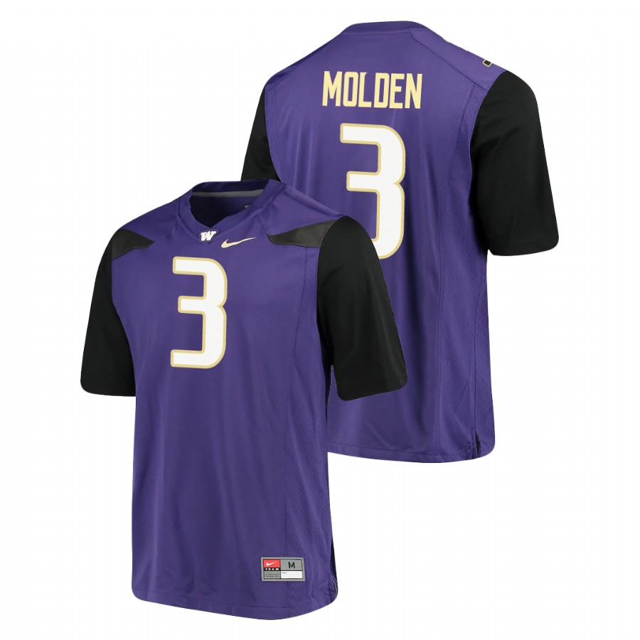 men's washington huskies elijah molden purple alumni football jersey