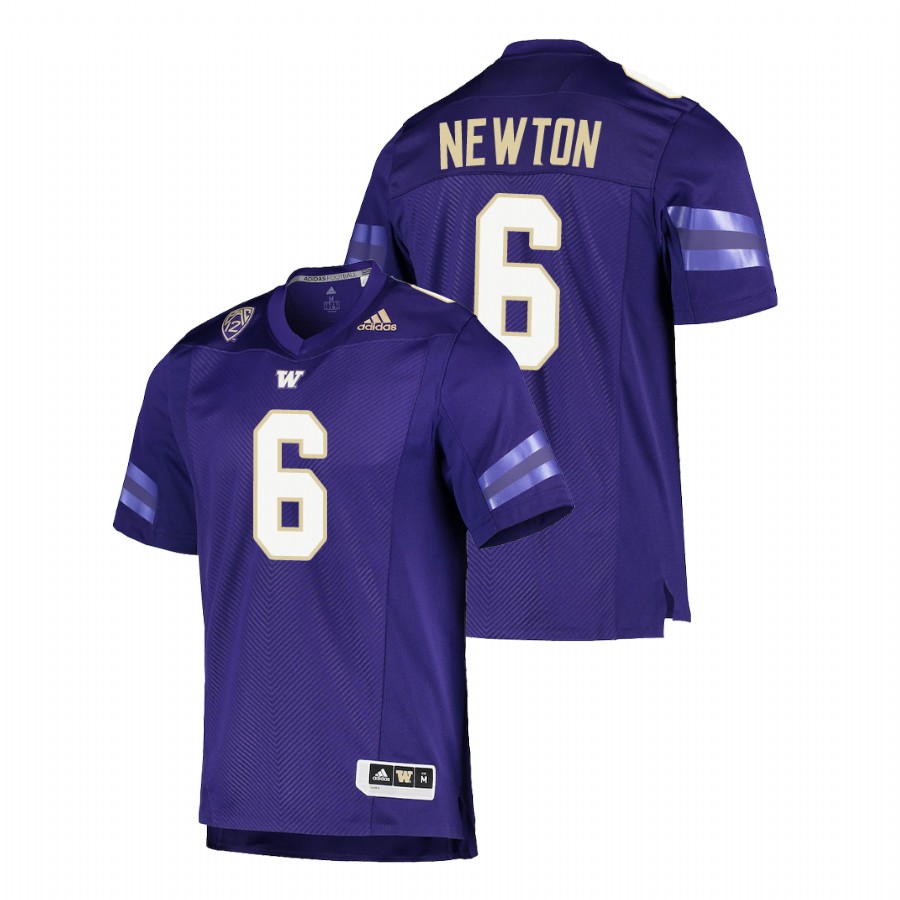 men's washington huskies richard newton purple college football game jersey