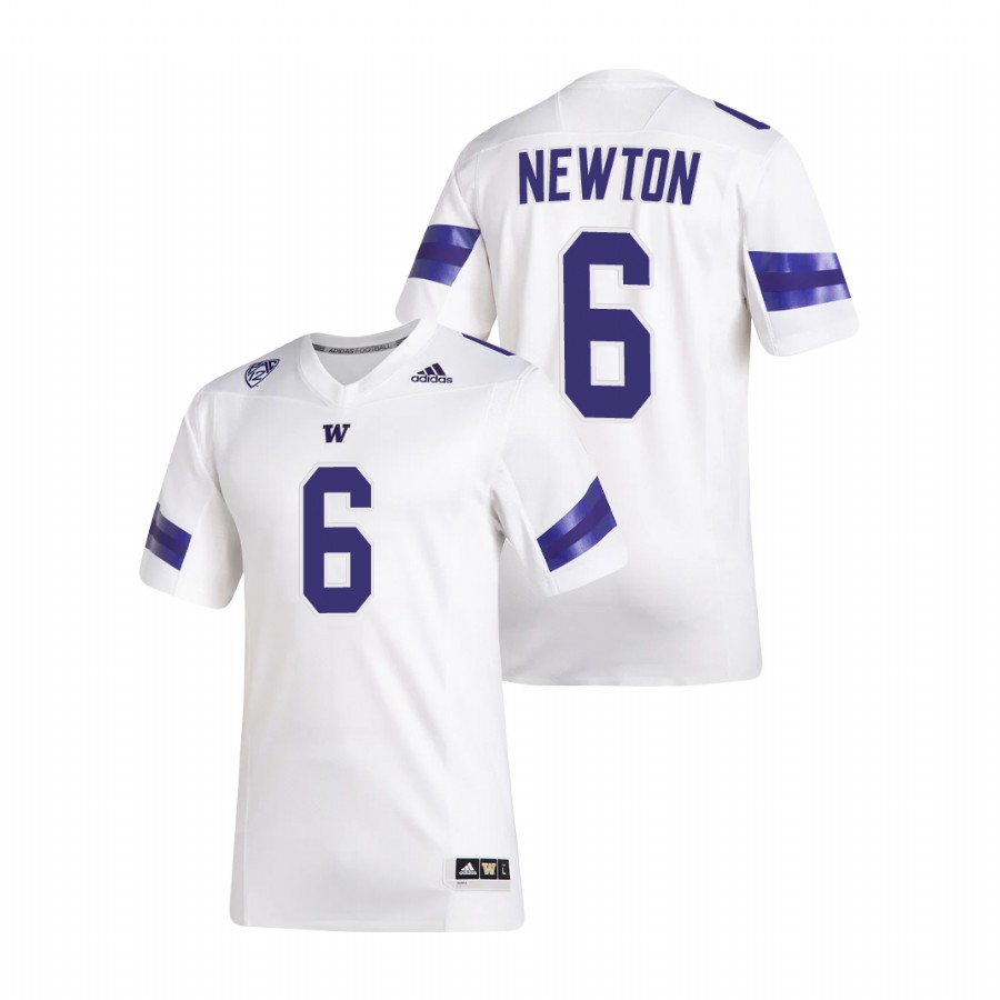men's washington huskies richard newton white premier football jersey