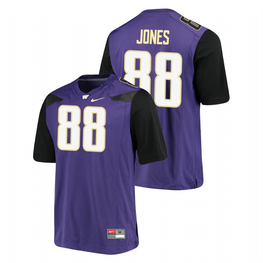 men's washington huskies ty jones purple alumni football game jersey