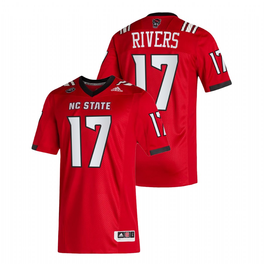 men nc state wolfpack philip rivers nfl alumni college football red jersey