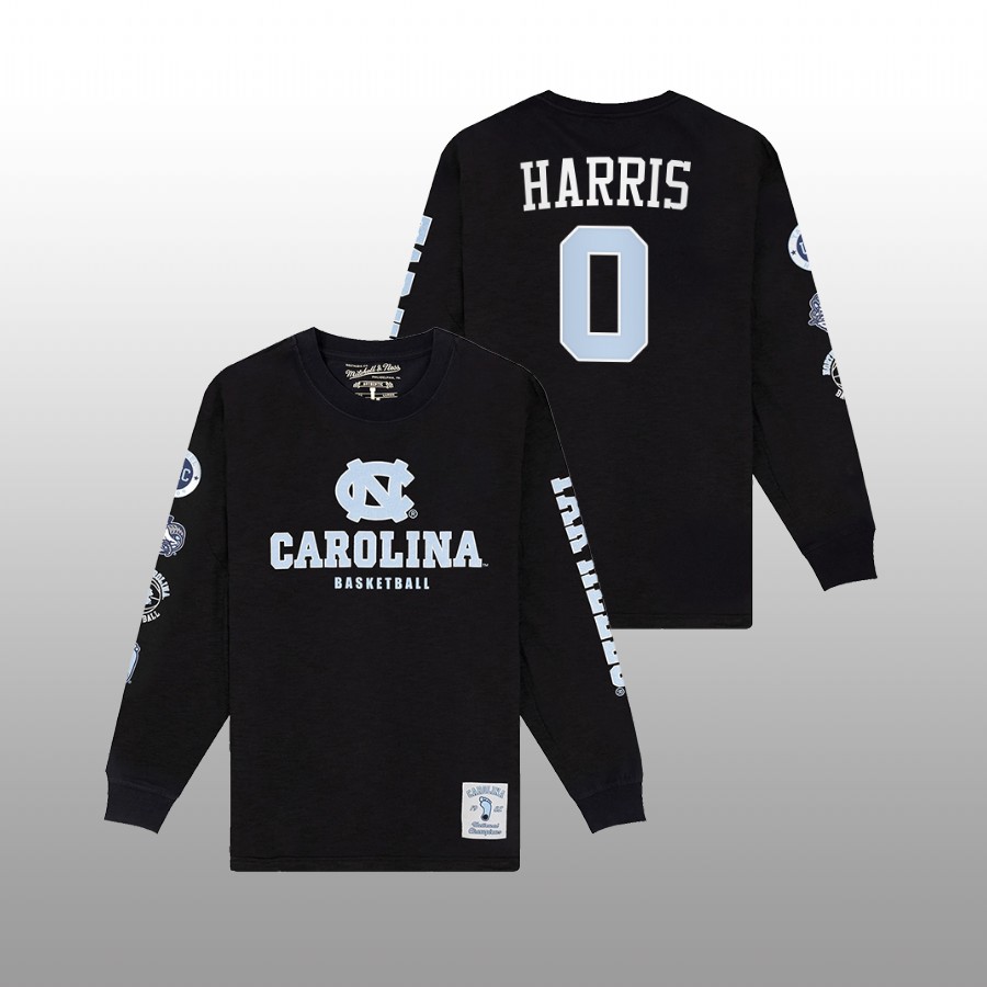 men north carolina tar heels anthony harris black ncaa basketball fadad t shirt