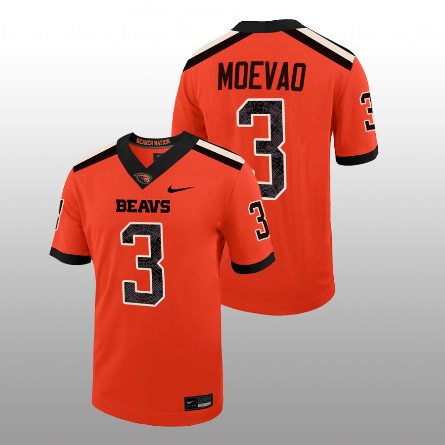 men oregon state beavers lyle moevao college football orange jersey
