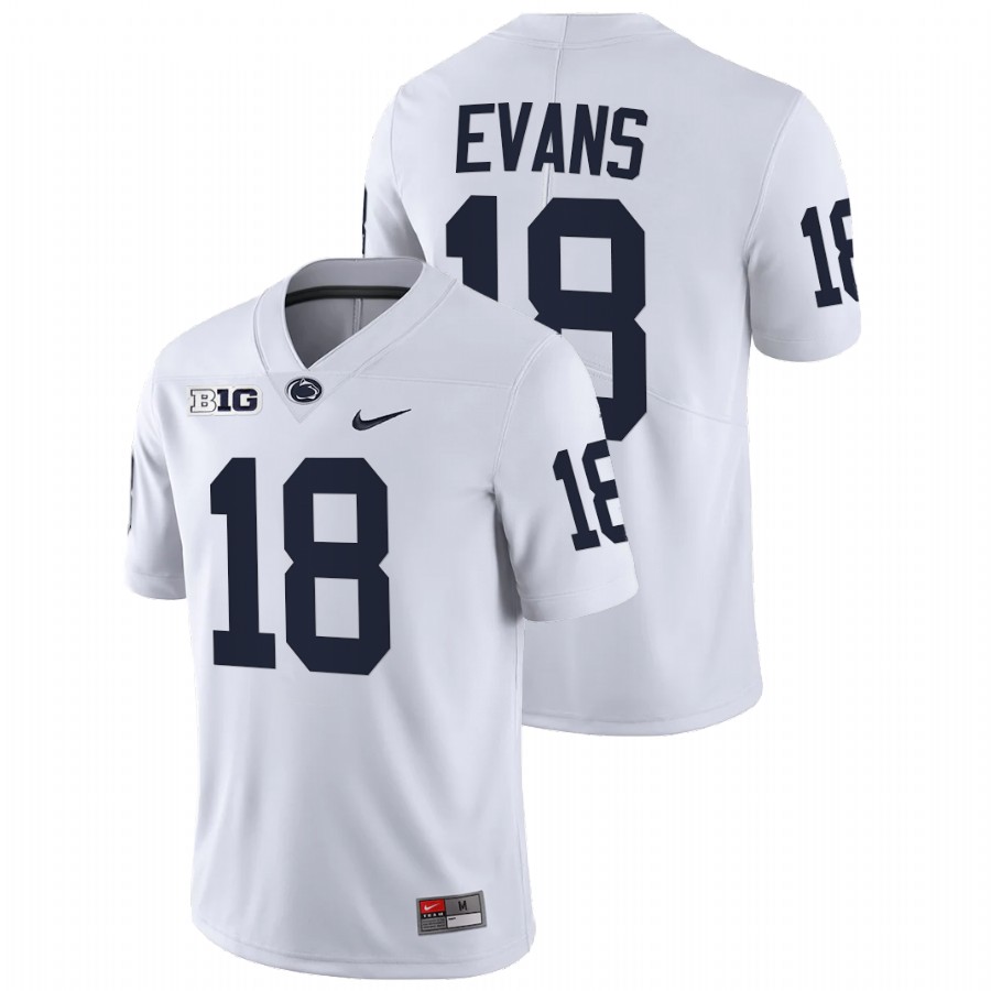men penn state nittany lions omari evans 2022 limited college football white jersey 1