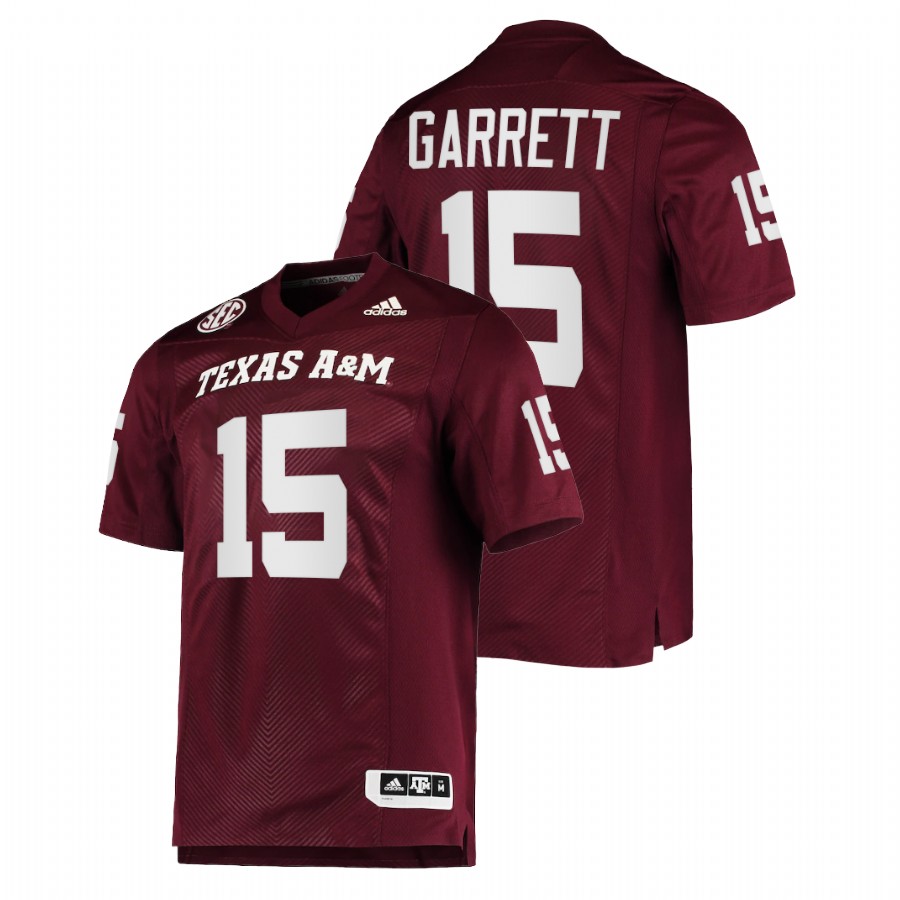 men texas a&m aggies myles garrett alumni college football maroon jersey