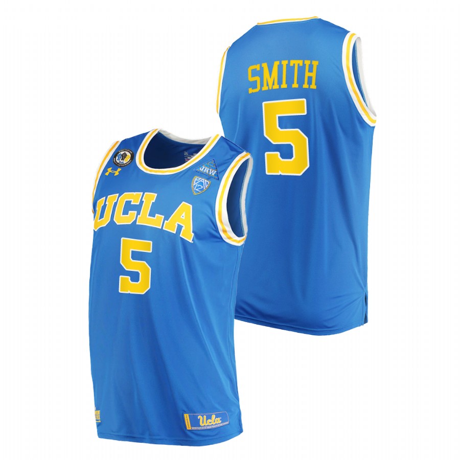 men ucla bruins chris smith stand together college basketball blue jersey