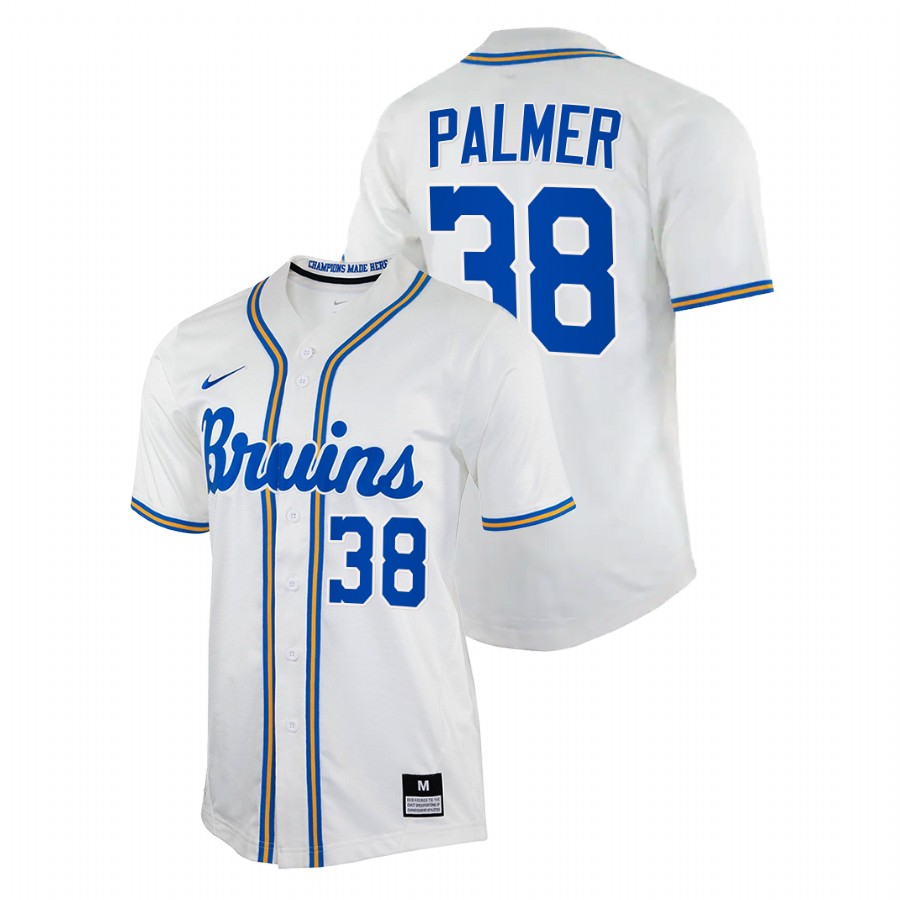 men ucla bruins jake palmer white college baseball replica jersey