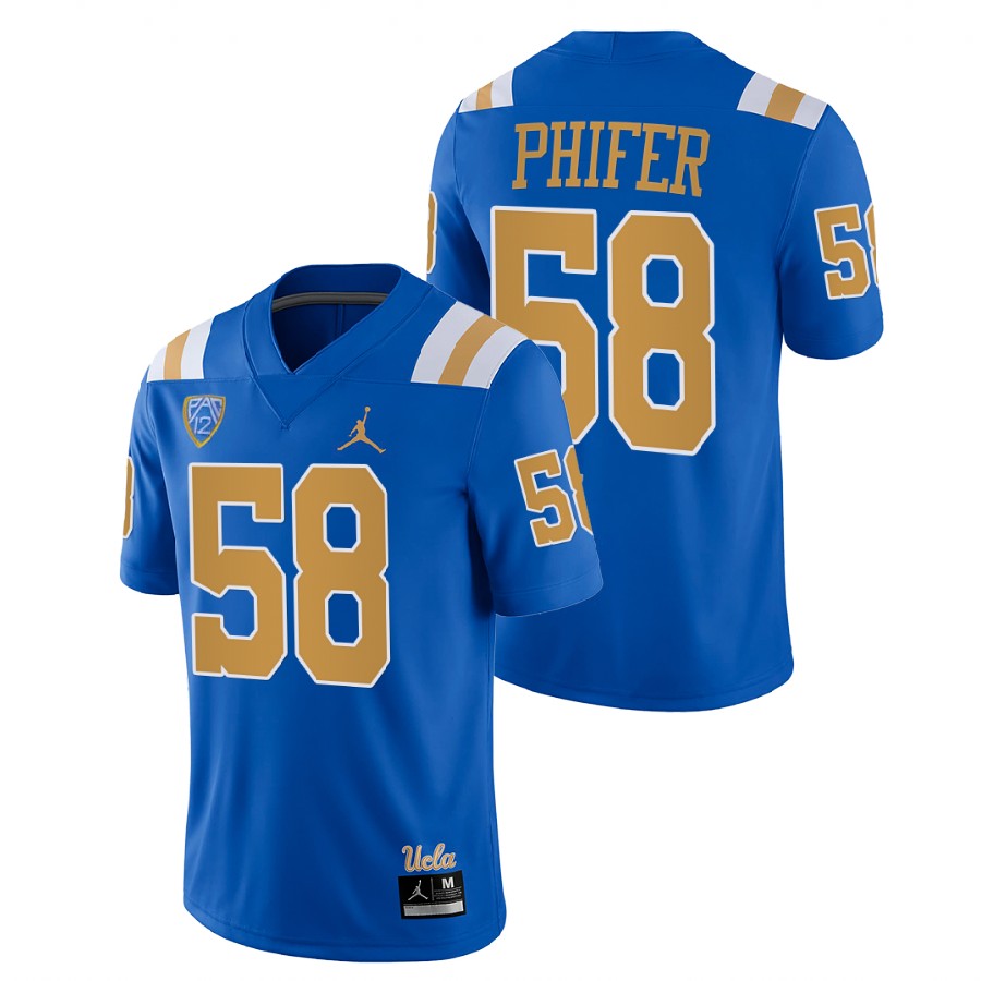 men ucla bruins roman phifer college football blue jersey