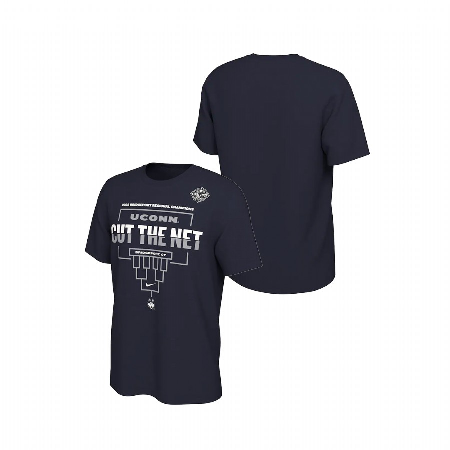 men uconn huskies gray 2022 march madness final four regional champions women's basketball t shirt