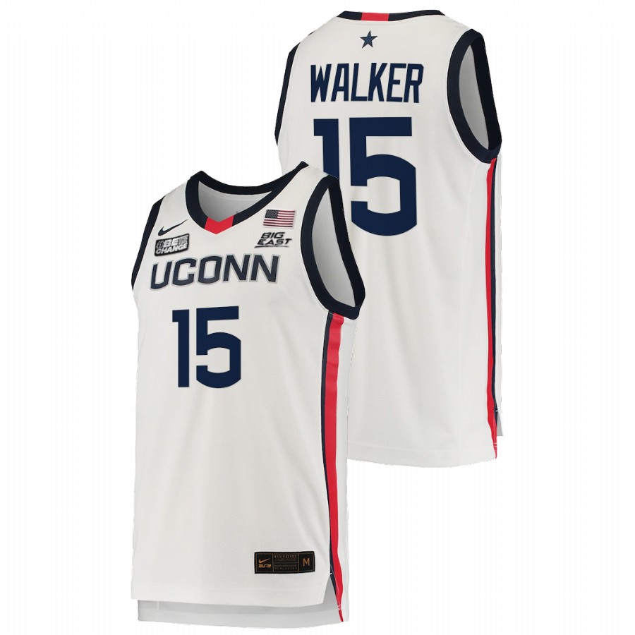 men uconn huskies kemba walker alumni college basketball white jersey