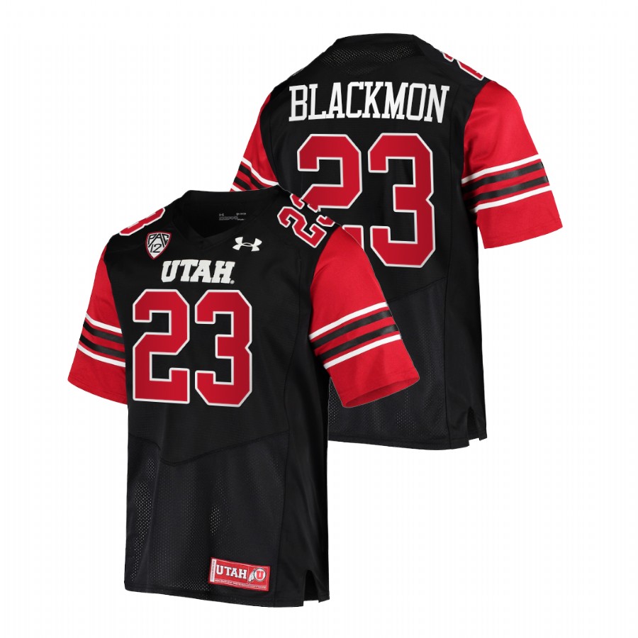 men utah utes julian blackmon nfl alumni college football black jersey