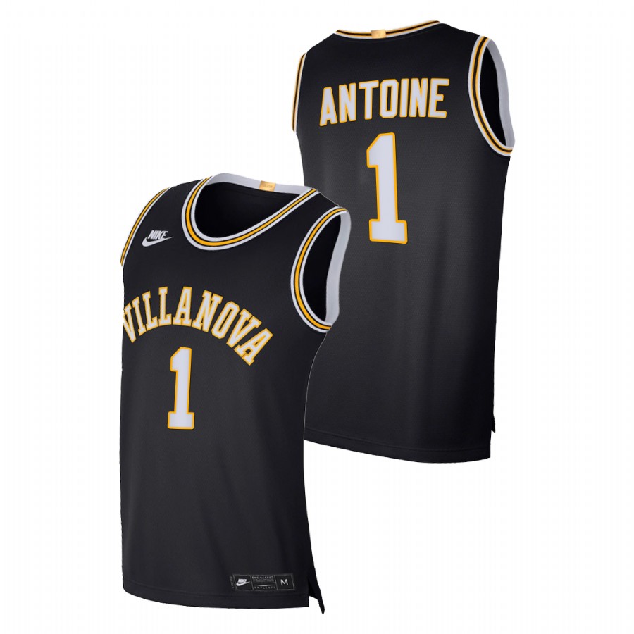 men villanova wildcats bryan antoine 2021 22 elite basketball retro limited navy jersey