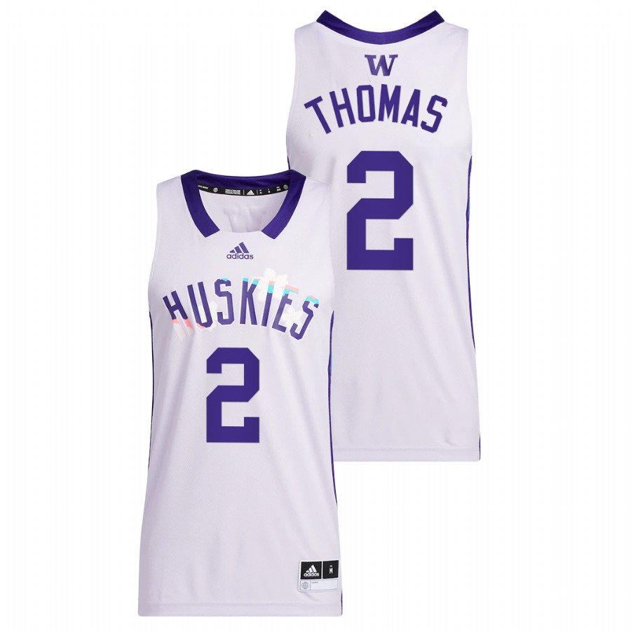 men washington huskies isaiah thomas alumni basketball honoring black excellence white jersey