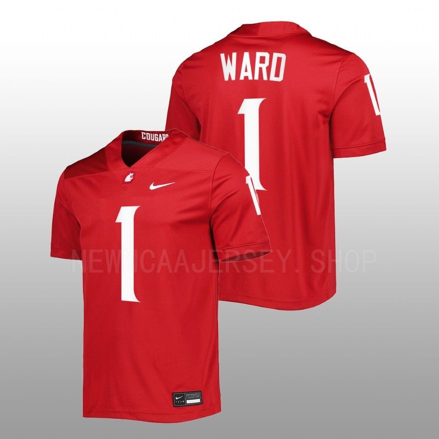 men-washington-state-cougars-cameron-ward-2022-untouchable-football-crimson-jersey