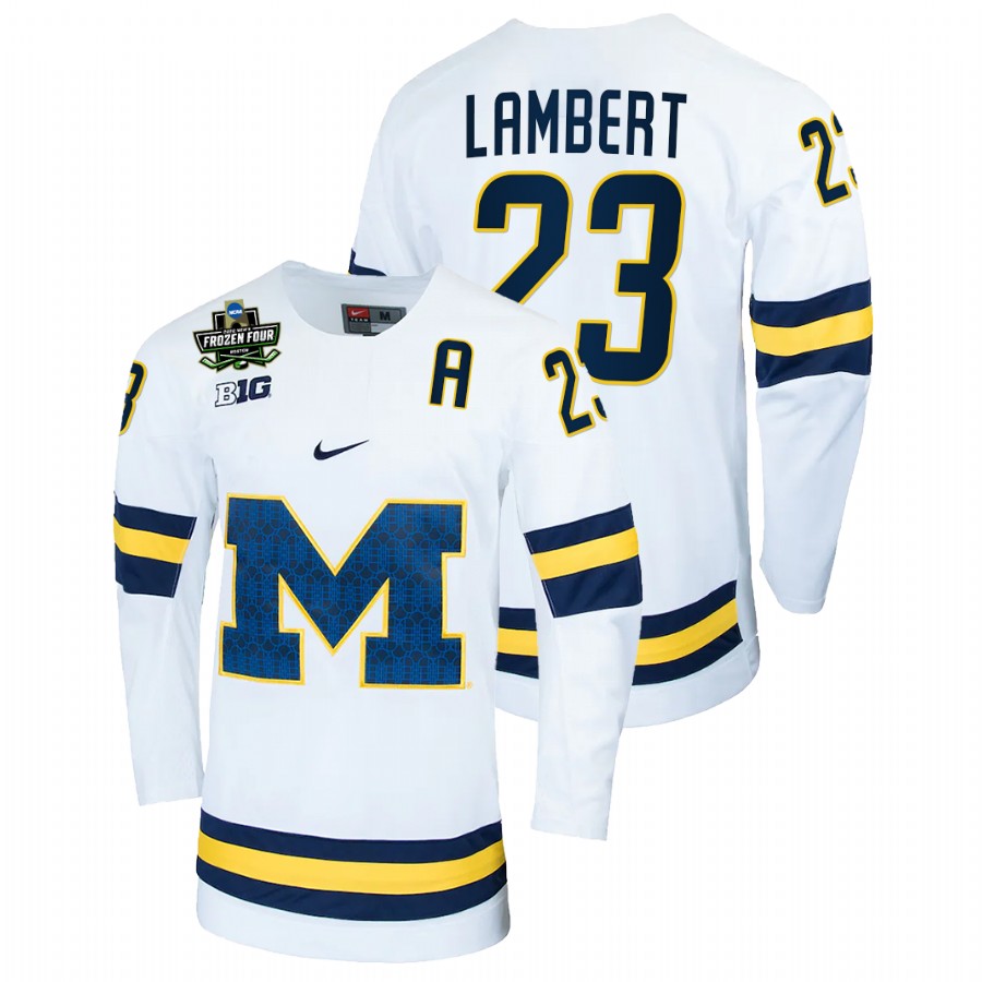 michigan-wolverines-jimmy-lambert-white-2022-frozen-four-ncaa-hockey-jersey