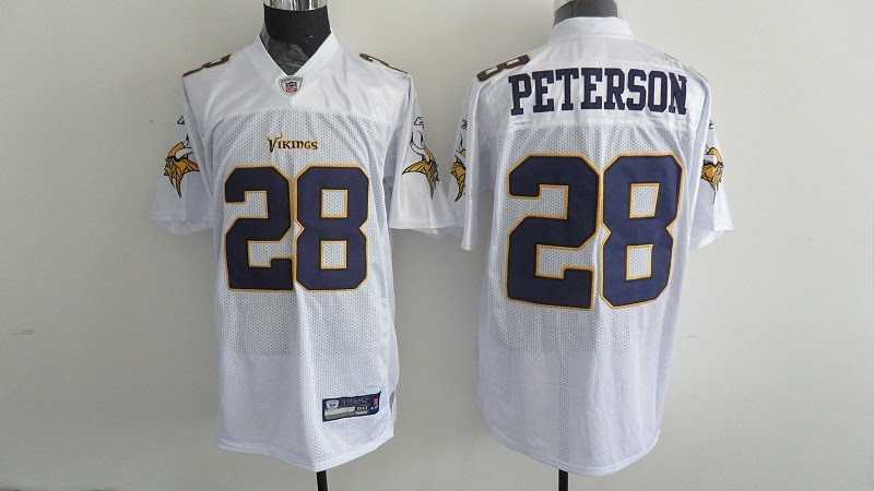 minnesota vikings 28 adrian peterson full white